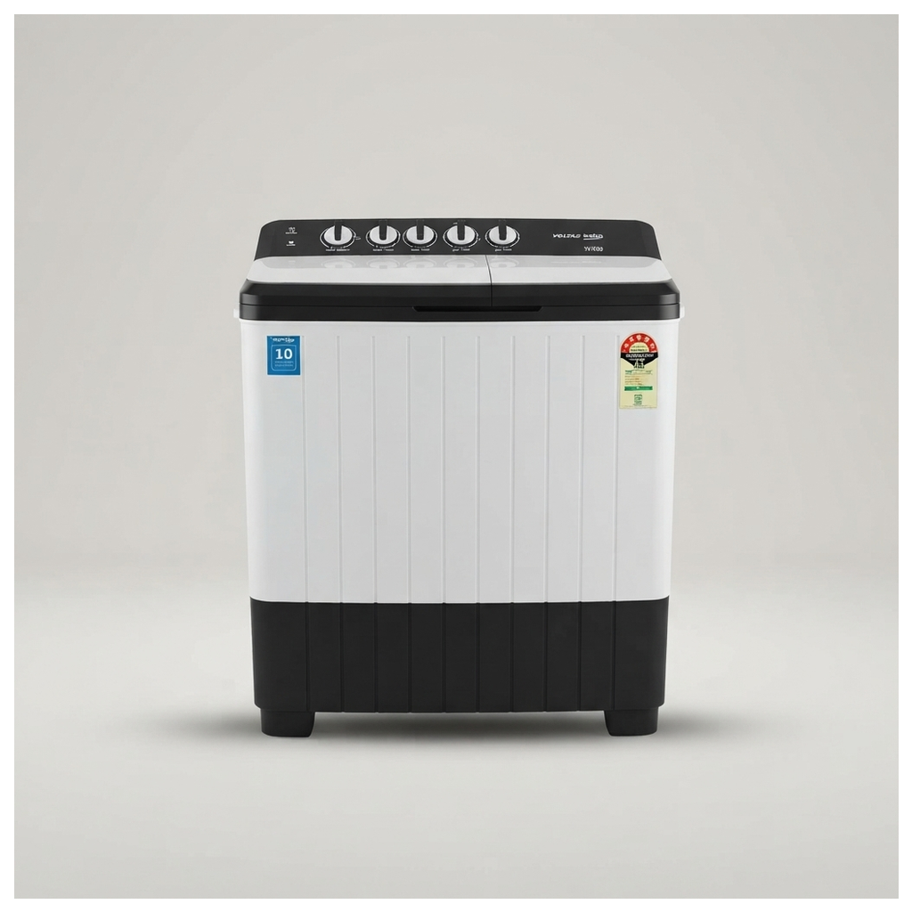 Voltas Beko 12 kg 5 Star Semi-Automatic Top Load Washing Machine (WTT120UPA)
