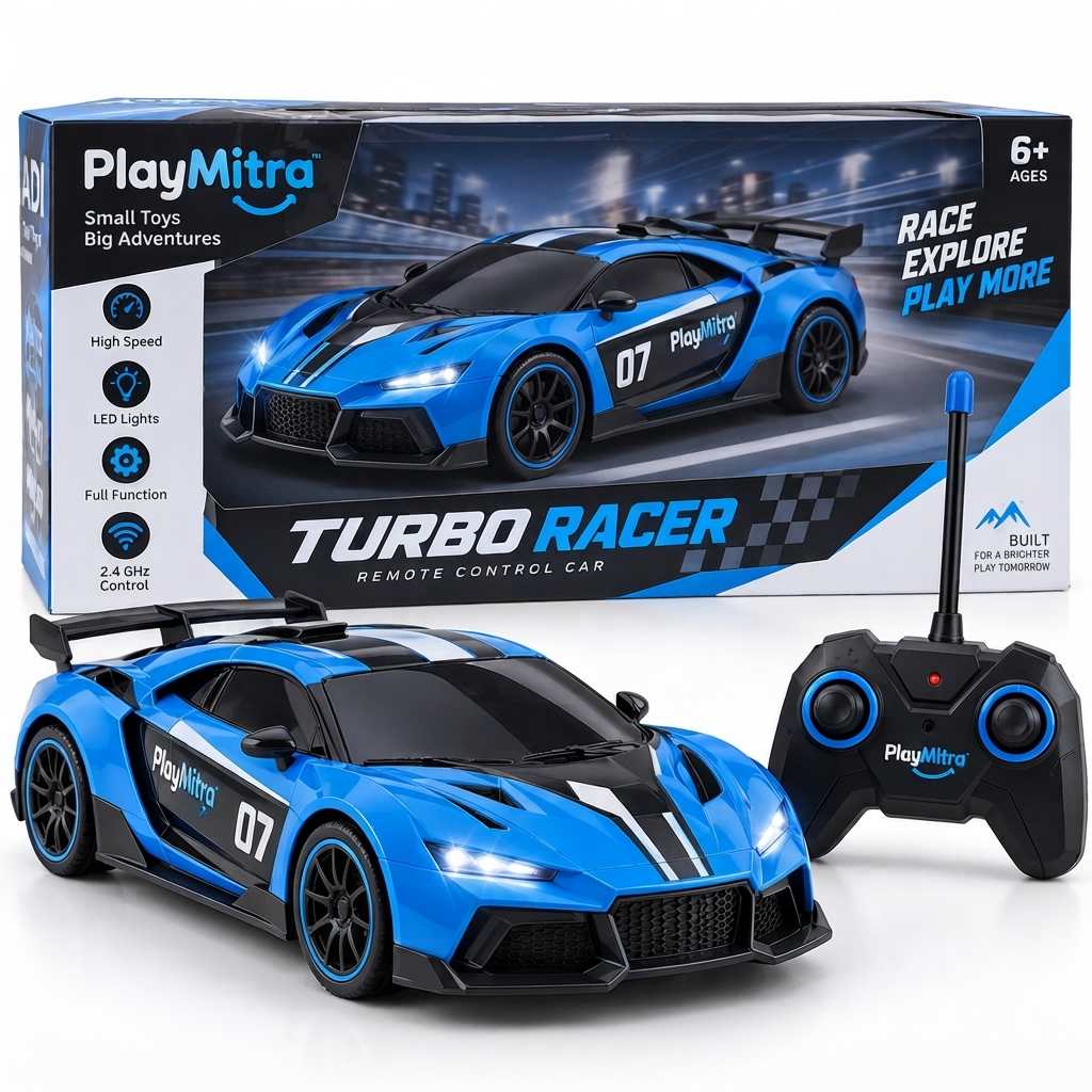 SpeedRacer Rechargeable Remote Control Toy Car