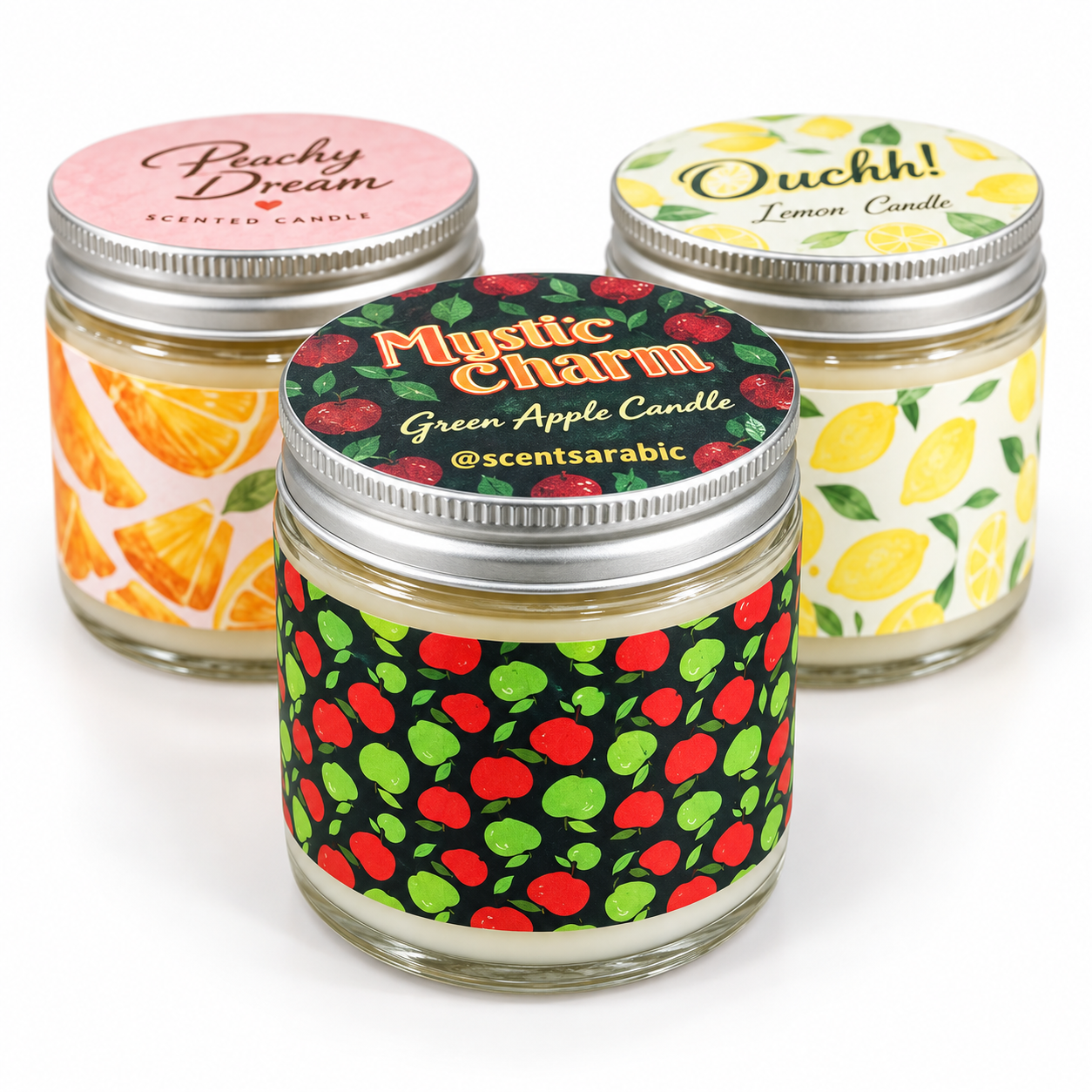 Arabic Scents Mini Jar Scented Candle