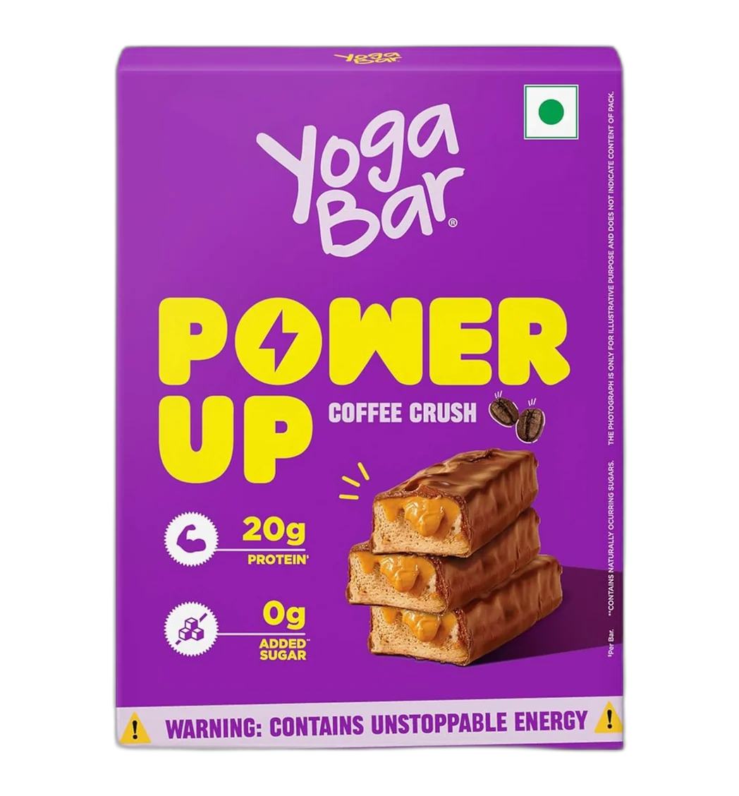 Yoga Bar 20g Protein Bar - Pack of 5 - Coffee Crush