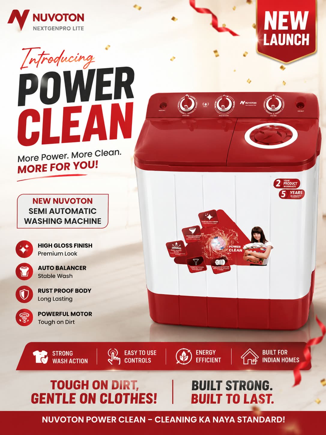 Nuvoton Washing Machine
