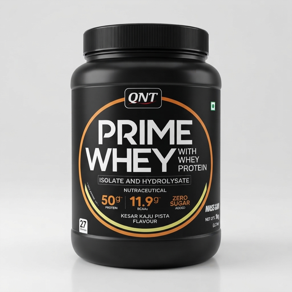 QNT Prime Whey 1kg - Hazelnut Coffee