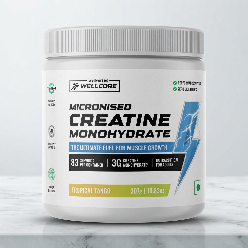 Wellcore Creatine - 307g - Lemon Lime