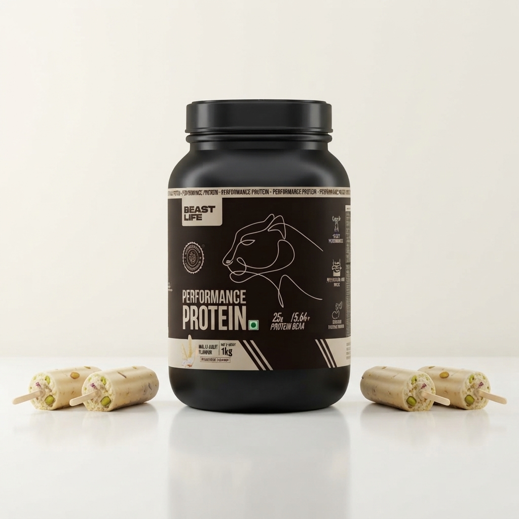 BEAST LIFE Performance Protein Gut-Friendly Malai Kulfi Flavour