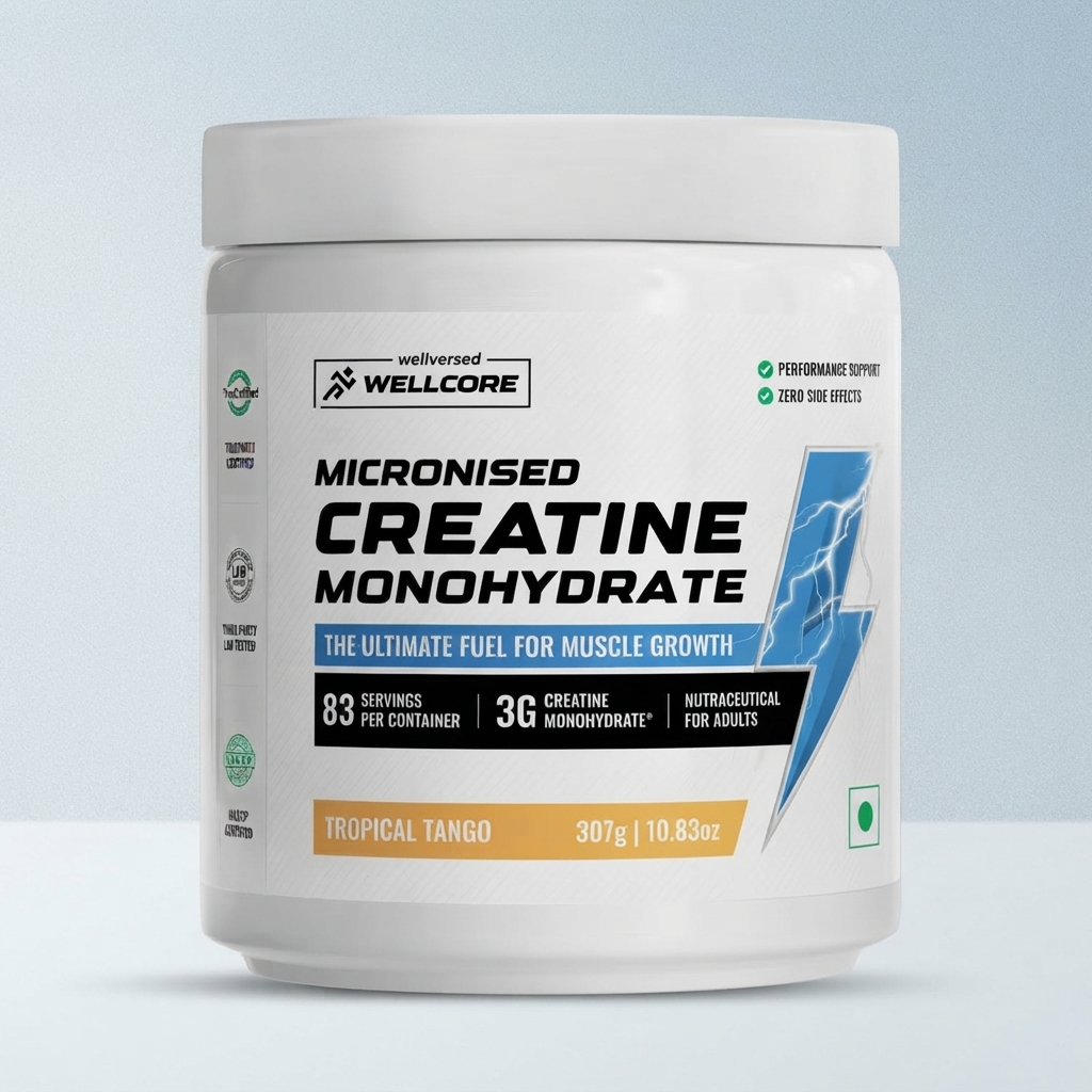 Wellcore Creatine - 307g - Tropical Tango