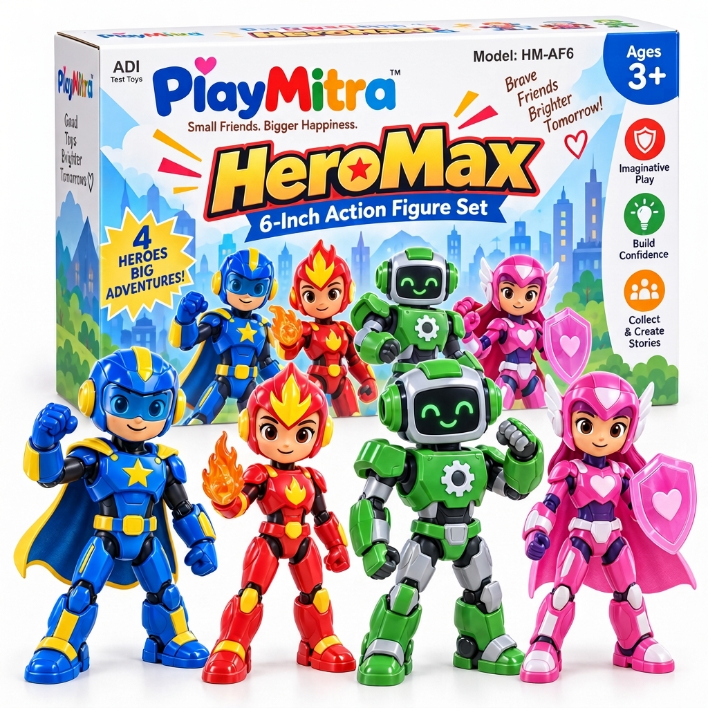 HeroMax 6-Inch Action Figure Set
